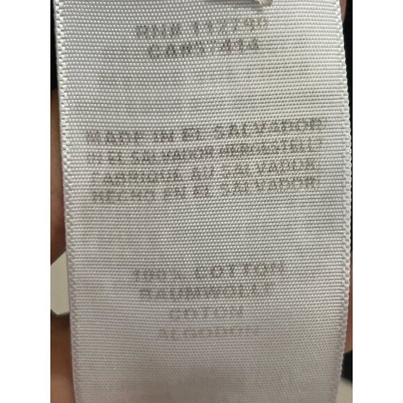 True Religion Women Black and gold cotton cup sleeve summer v neck shirt size XS - Picture 6 of 6